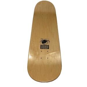 NECK DEEP Skateboard Deck - Silver/Orange Logo - RARE Band Merch - UNRIDDEN